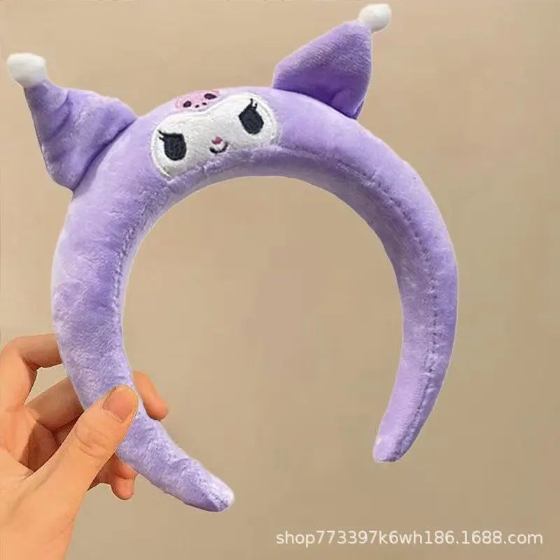 Plush Bear Hairbands for Women Autumn Winter Non-Slip — feature 7