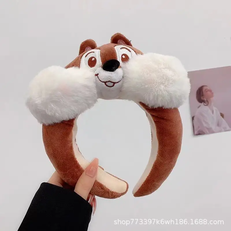 Plush Bear Hairbands for Women Autumn Winter Non-Slip - Image 31