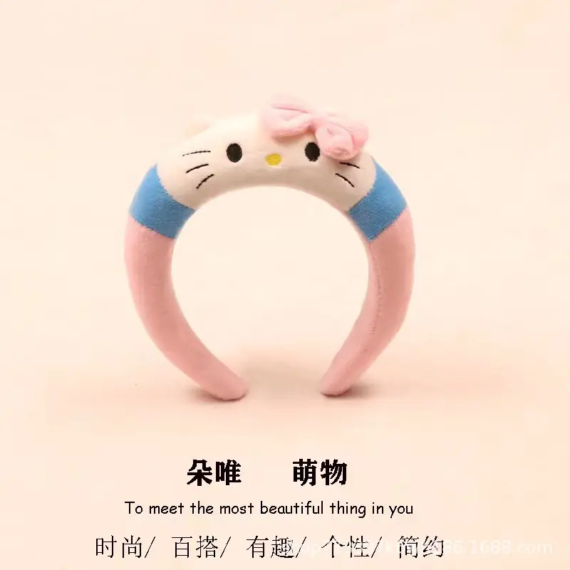 Plush Bear Hairbands for Women Autumn Winter Non-Slip - Image 36