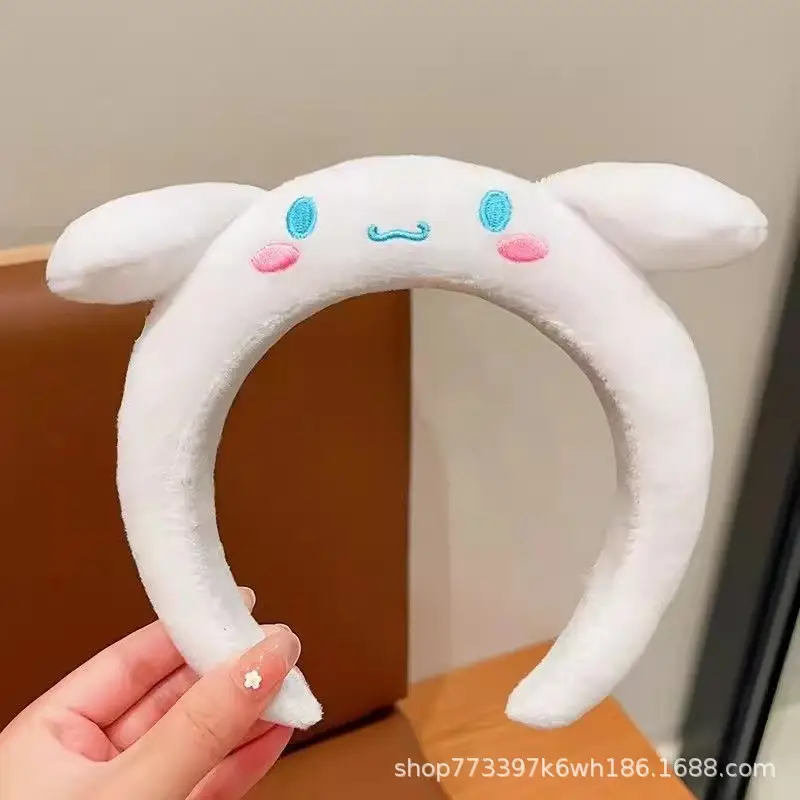 Plush Bear Hairbands for Women Autumn Winter Non-Slip - Image 5
