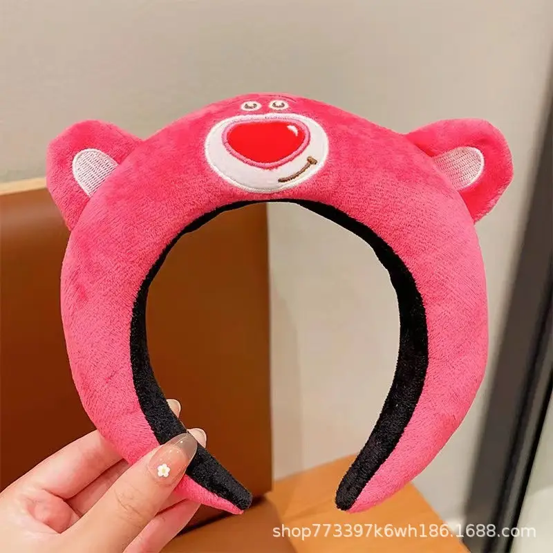 Plush Bear Hairbands for Women Autumn Winter Non-Slip - Image 6