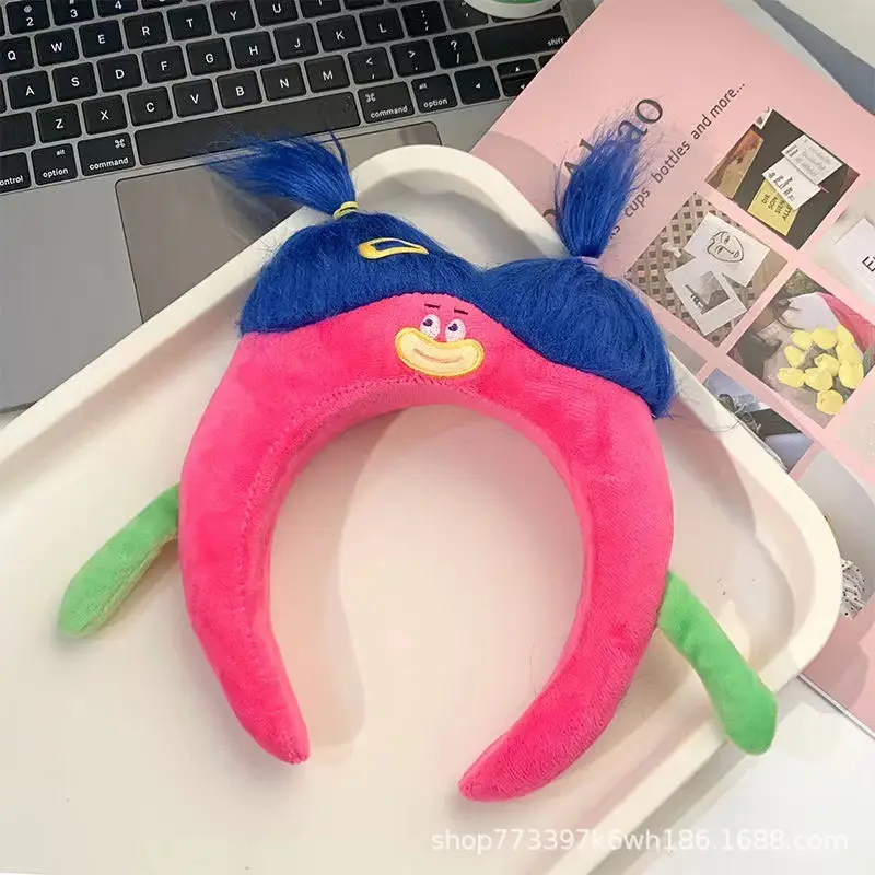 Plush Bear Hairbands for Women Autumn Winter Non-Slip - Image 7