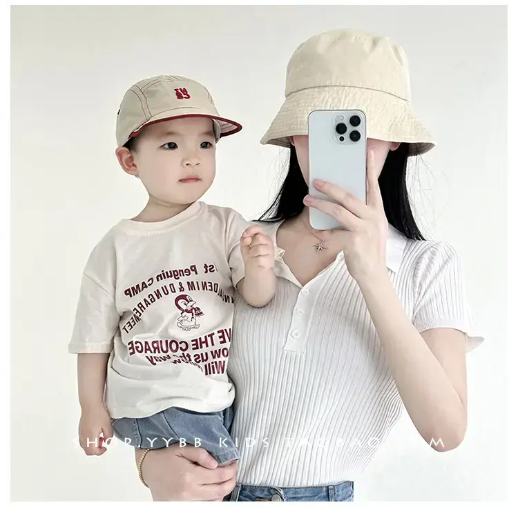 Kids Green Baseball Cap with Embroidered Logo β feature 3