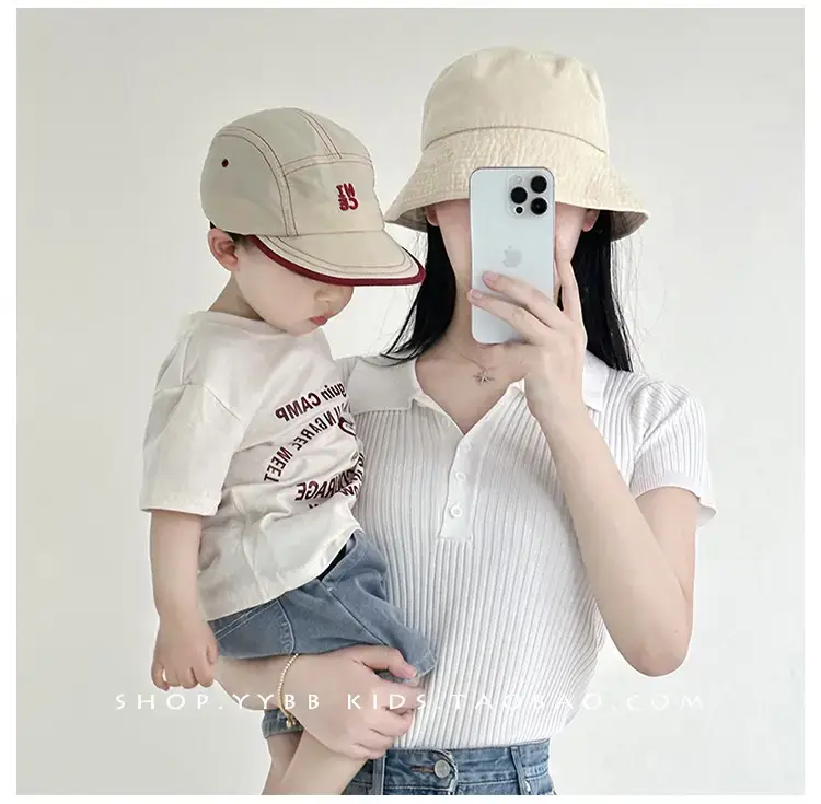 Kids Green Baseball Cap with Embroidered Logo β feature 4