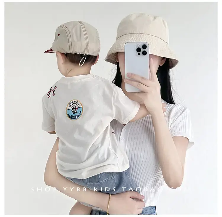 Kids Green Baseball Cap with Embroidered Logo β feature 5