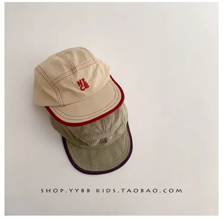 Kids Green Baseball Cap with Embroidered Logo β feature 8