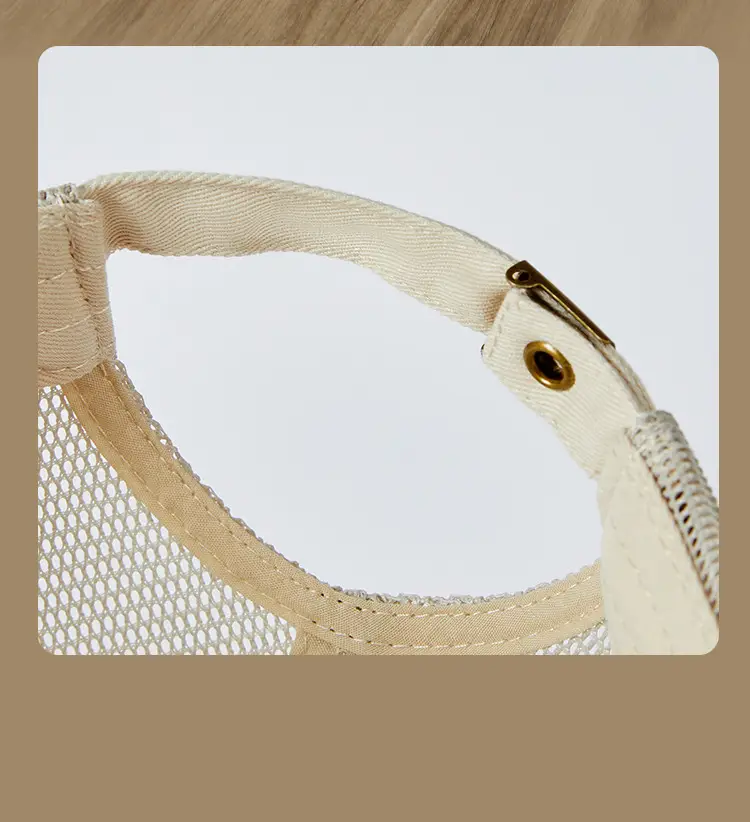 Men's UV Protective Sun Hat White Spring Summer — feature 7