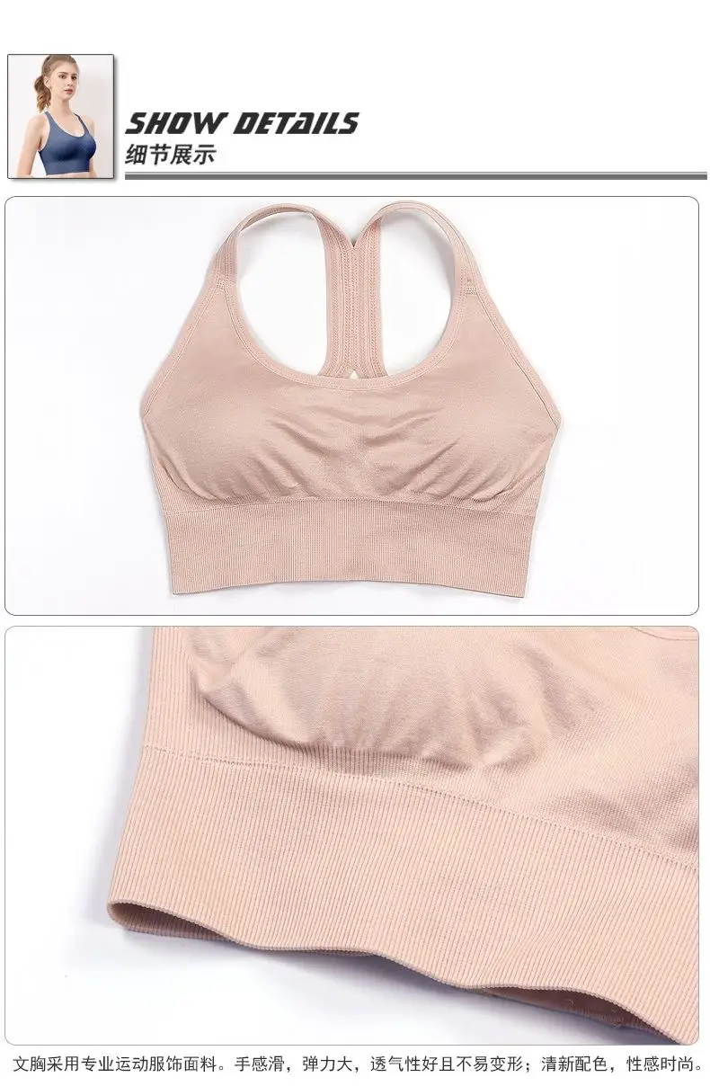 Blue Crossbody Bra with Crossback Design for Women — feature 10