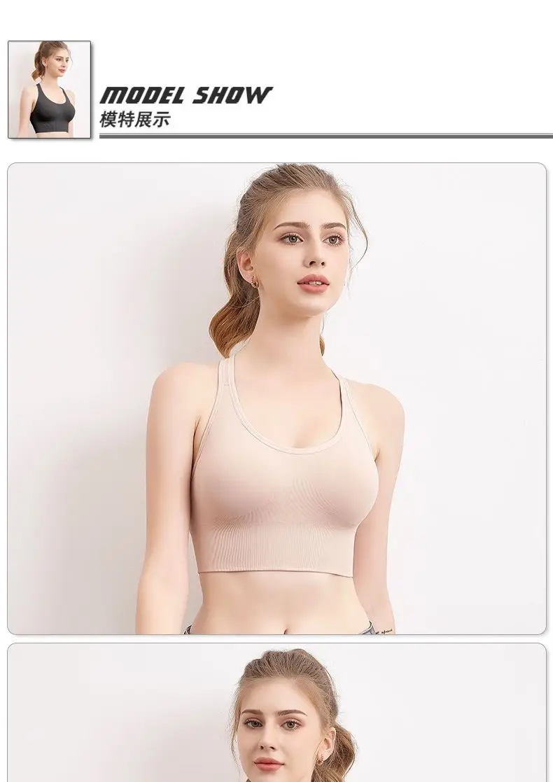 Blue Crossbody Bra with Crossback Design for Women — feature 13