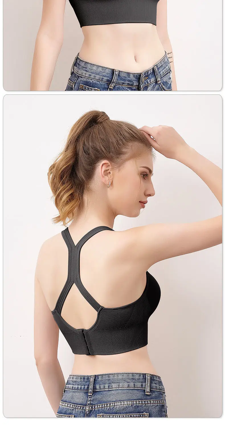 Blue Crossbody Bra with Crossback Design for Women — feature 20