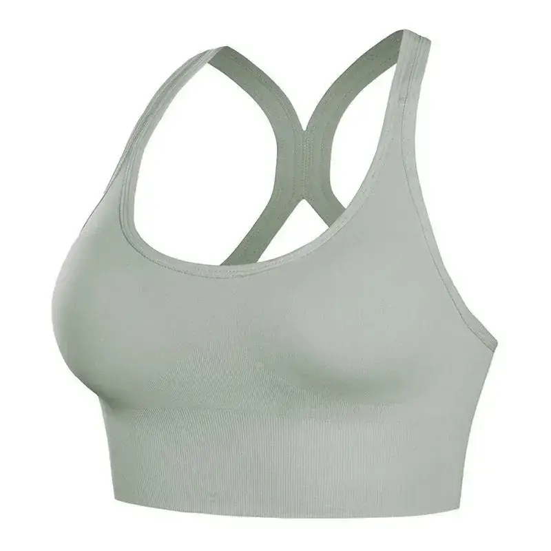 Blue Crossbody Bra with Crossback Design for Women