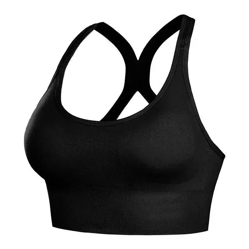 Blue Crossbody Bra with Crossback Design for Women