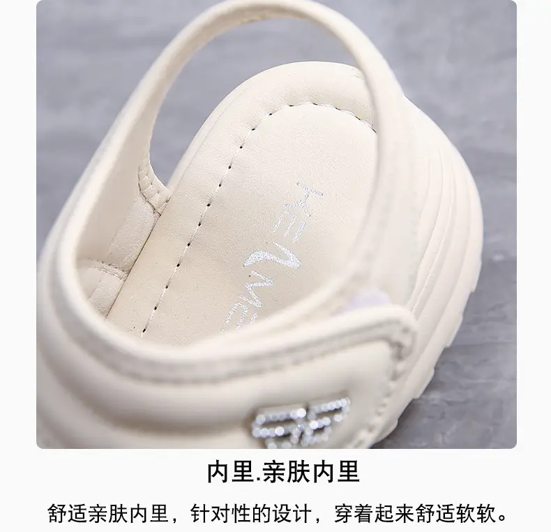 Net red muffin thick-soled sandals women's summer wholesale new casual Roman beach shoes increased all-match explosions for the little man — feature 13