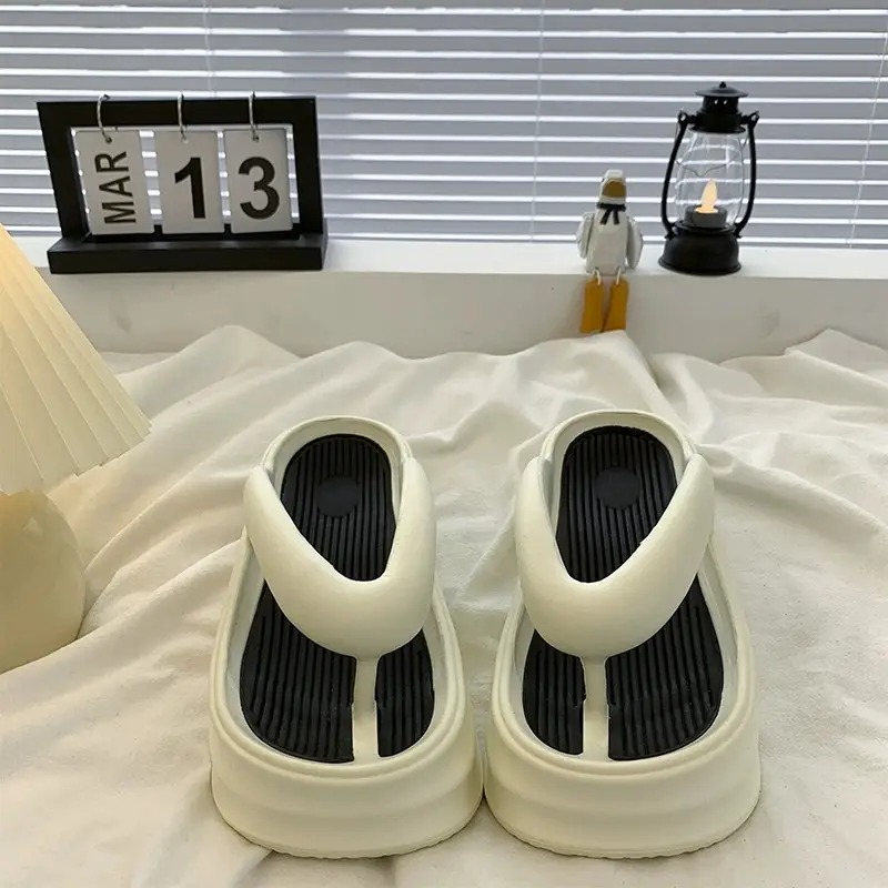 2024 Summer Flip-Flops 6cm Thick Non-Slip Beach Shoes - Image 8