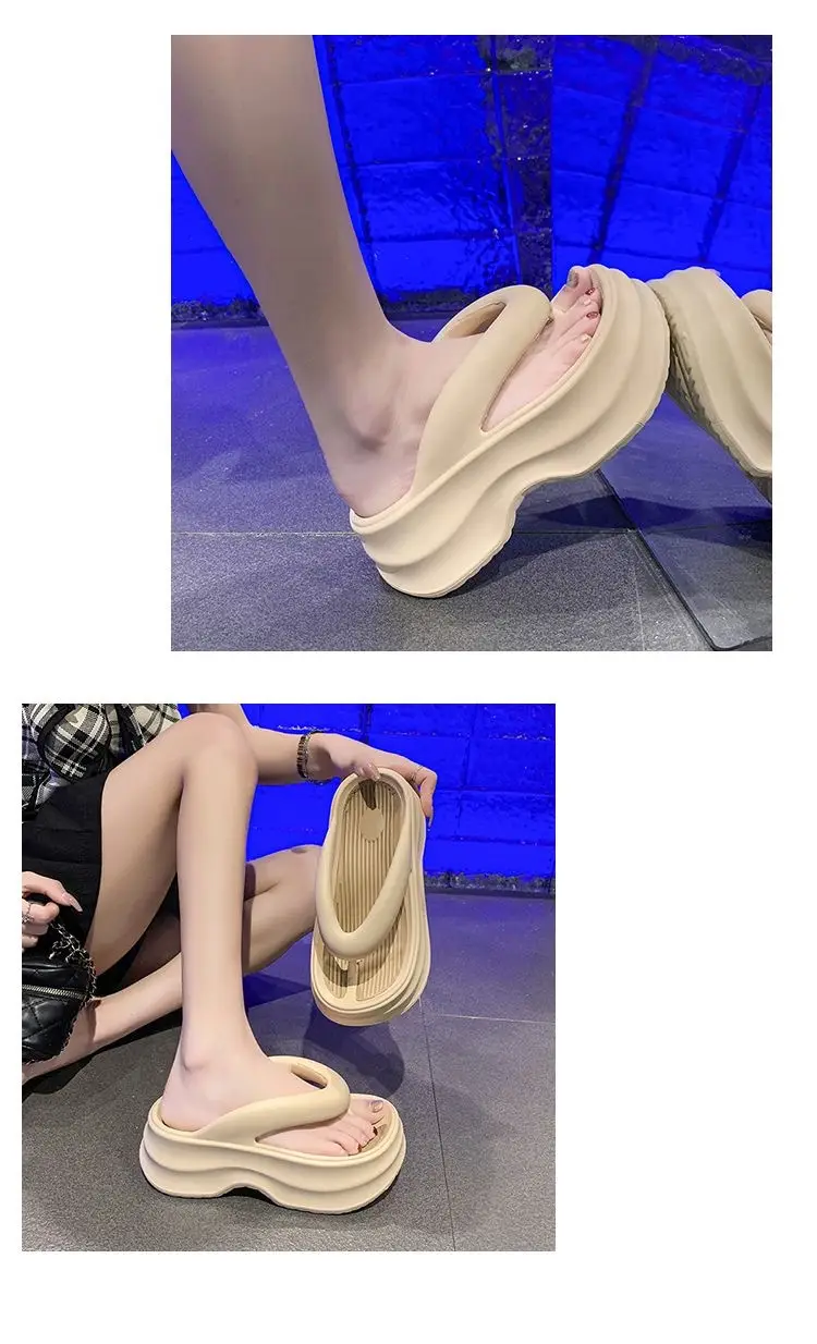 2024 Summer Flip-Flops 6cm Thick Non-Slip Beach Shoes — feature 14