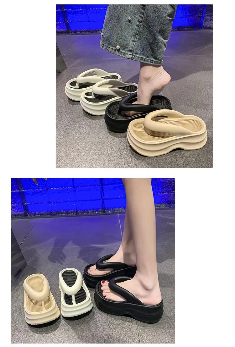 2024 Summer Flip-Flops 6cm Thick Non-Slip Beach Shoes — feature 17