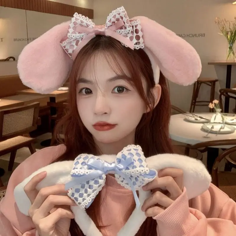 Cute Cartoon Headband with Rabbit Face Wash - Image 136