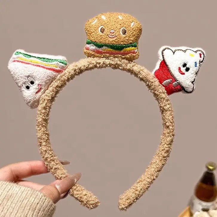 Cute Cartoon Headband with Rabbit Face Wash - Image 107