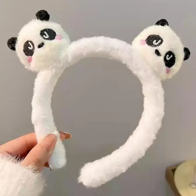 Cute Cartoon Headband with Rabbit Face Wash - Image 113