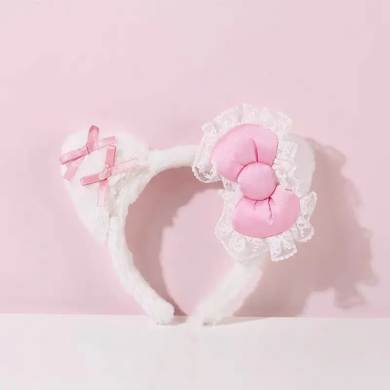 Cute Cartoon Headband with Rabbit Face Wash - Image 117