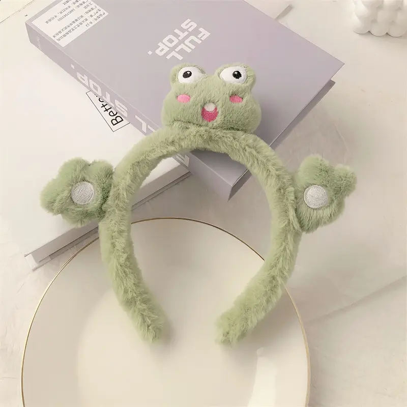 Cute Cartoon Headband with Rabbit Face Wash - Image 17