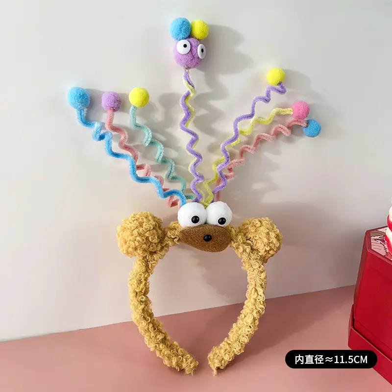 Cute Cartoon Headband with Rabbit Face Wash - Image 22