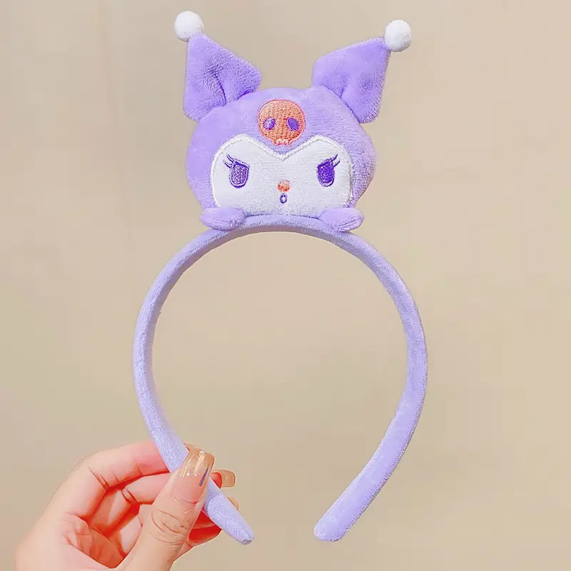 Cute Cartoon Headband with Rabbit Face Wash - Image 4