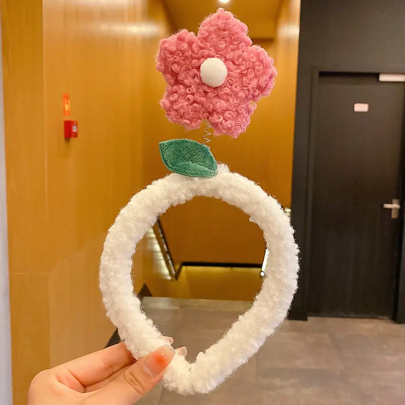 Cute Cartoon Headband with Rabbit Face Wash - Image 50