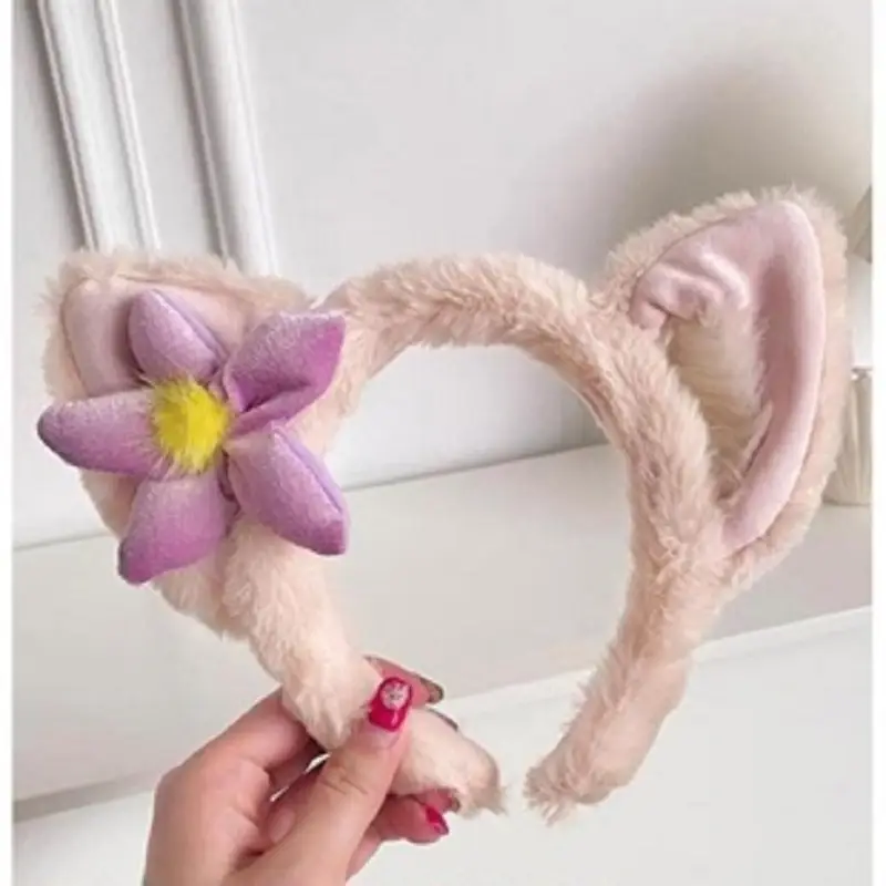 Cute Cartoon Headband with Rabbit Face Wash - Image 51
