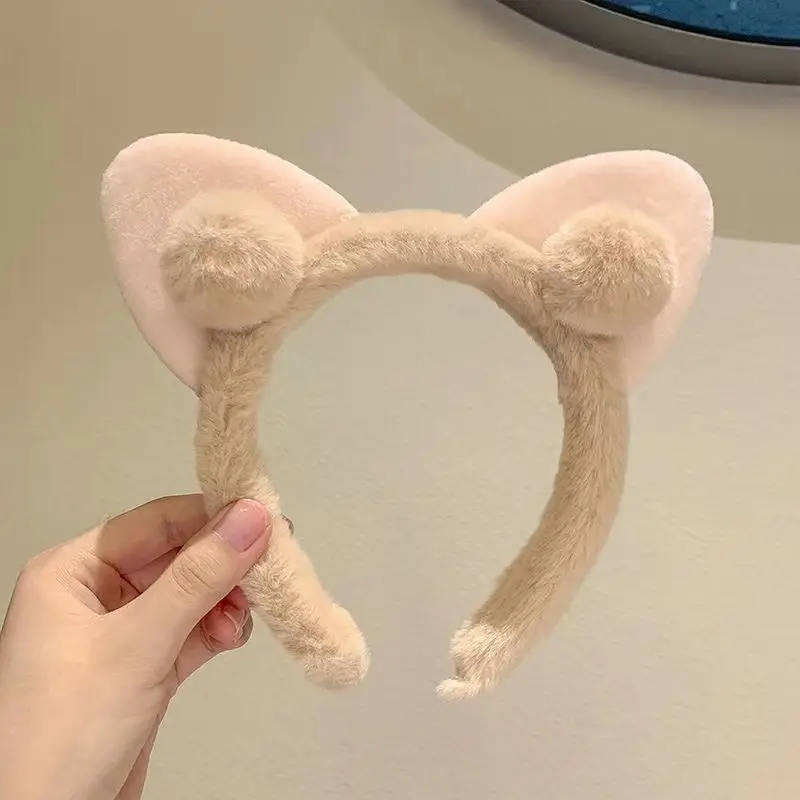 Cute Cartoon Headband with Rabbit Face Wash - Image 58