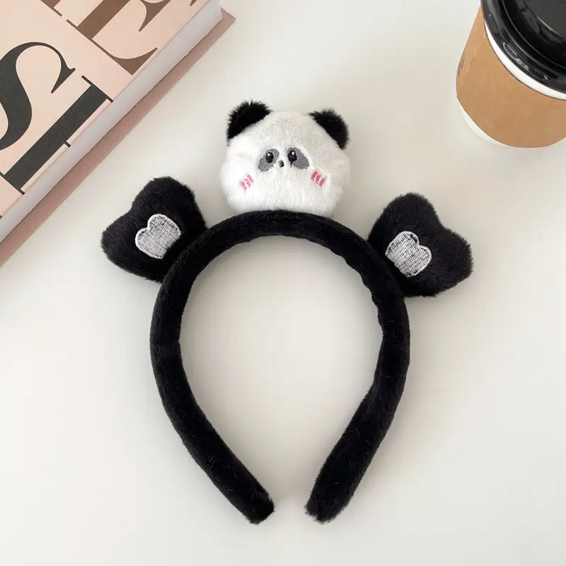 Cute Cartoon Headband with Rabbit Face Wash - Image 74
