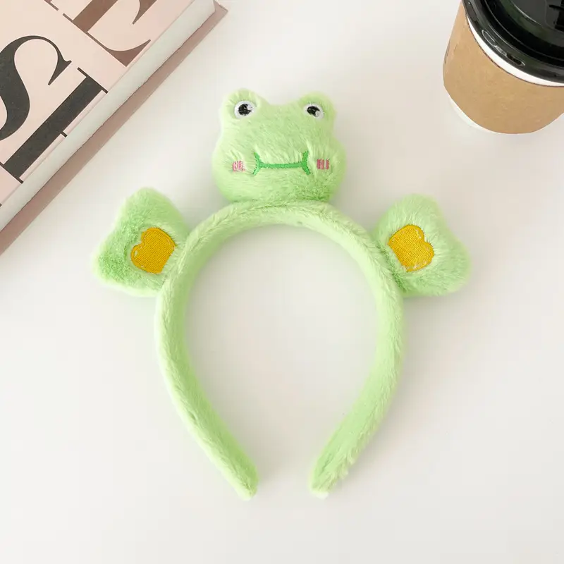 Cute Cartoon Headband with Rabbit Face Wash - Image 76