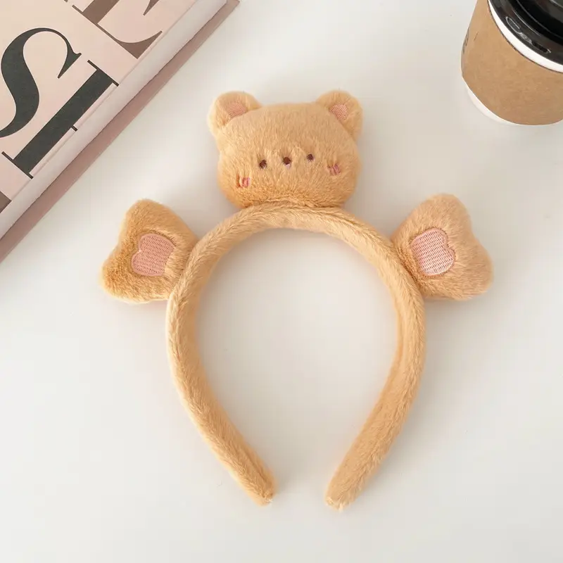 Cute Cartoon Headband with Rabbit Face Wash - Image 77