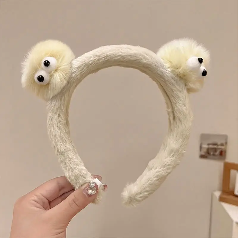 Cute Cartoon Headband with Rabbit Face Wash - Image 80