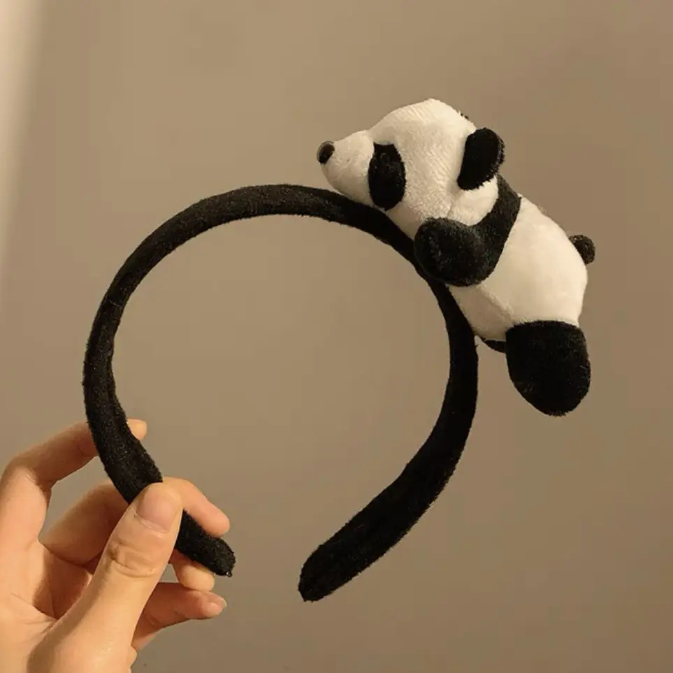 Cute Cartoon Headband with Rabbit Face Wash - Image 87