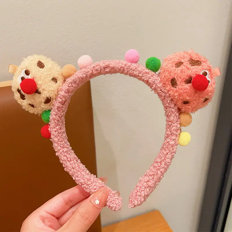 Cute Cartoon Headband with Rabbit Face Wash - Image 90