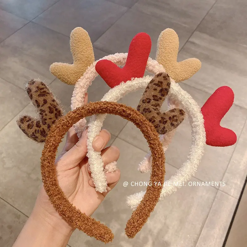 Plush Hair Pressure Band for Women Sweet Design - Image 117