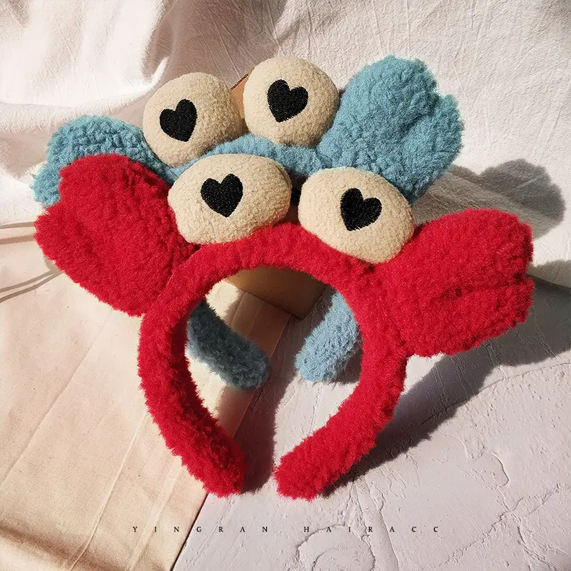 Plush Hair Pressure Band for Women Sweet Design - Image 118