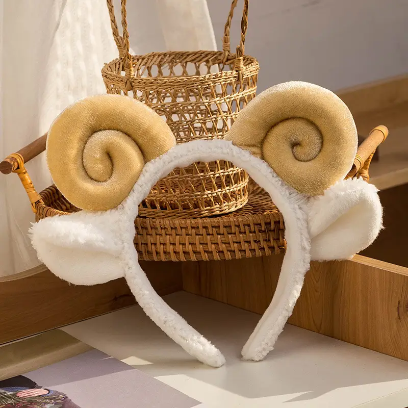 Plush Hair Pressure Band for Women Sweet Design - Image 29