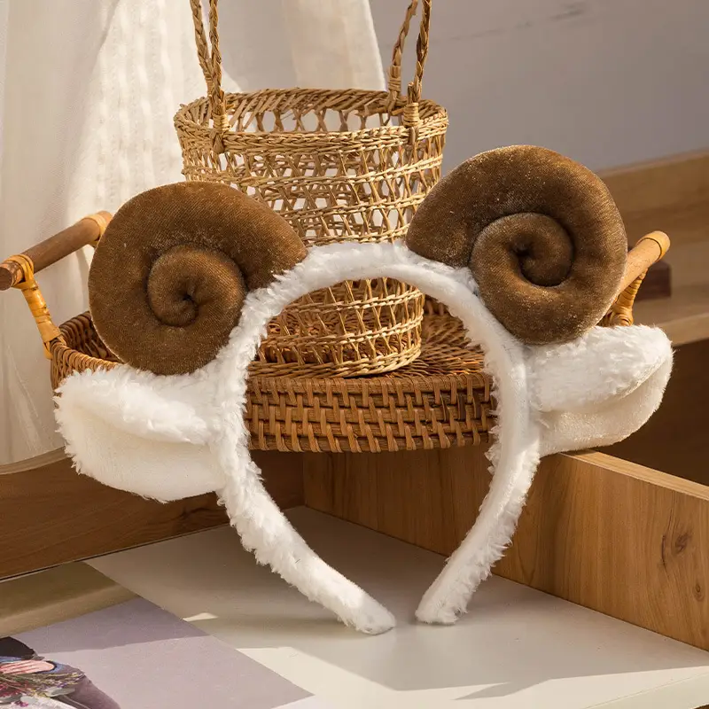 Plush Hair Pressure Band for Women Sweet Design - Image 30