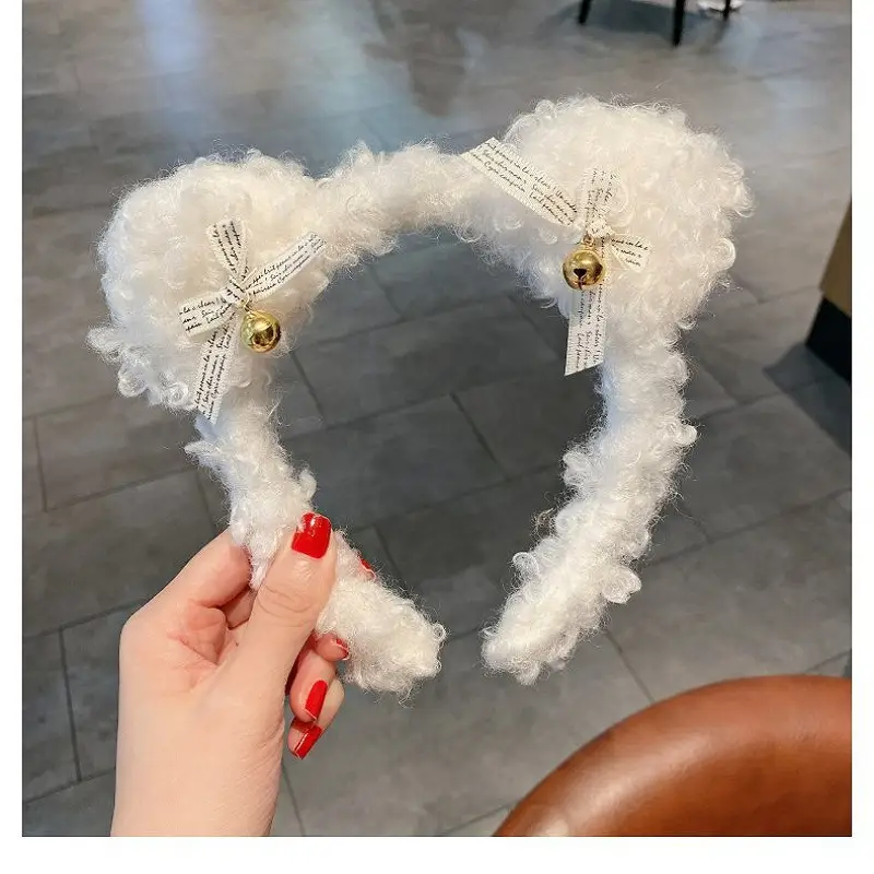 Plush Hair Pressure Band for Women Sweet Design - Image 60