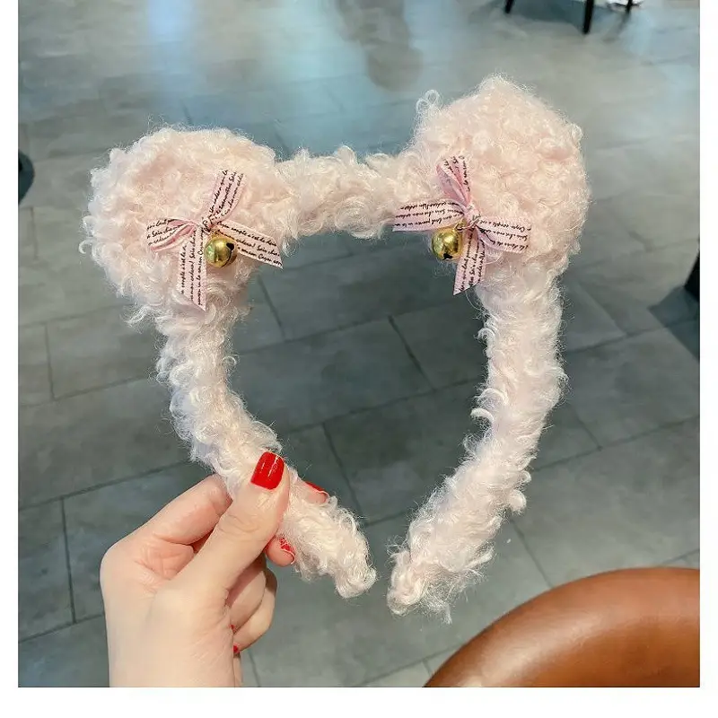 Plush Hair Pressure Band for Women Sweet Design - Image 61