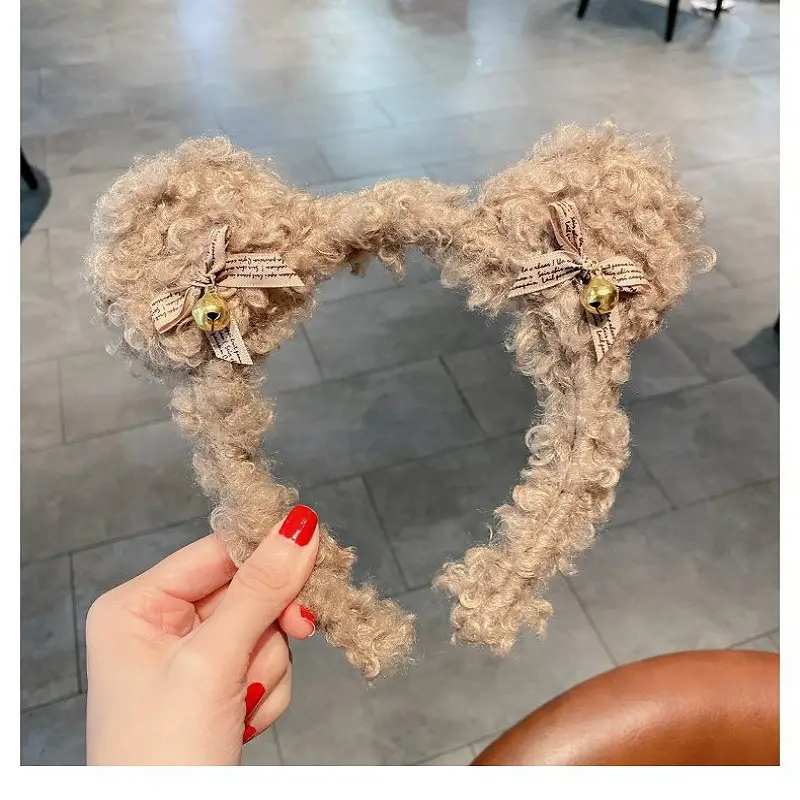 Plush Hair Pressure Band for Women Sweet Design - Image 62