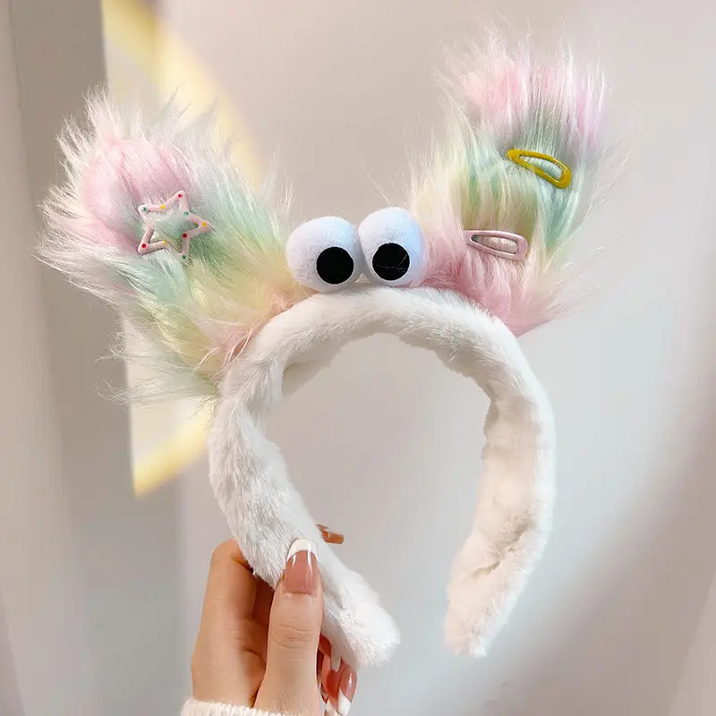 Plush Hair Pressure Band for Women Sweet Design - Image 66