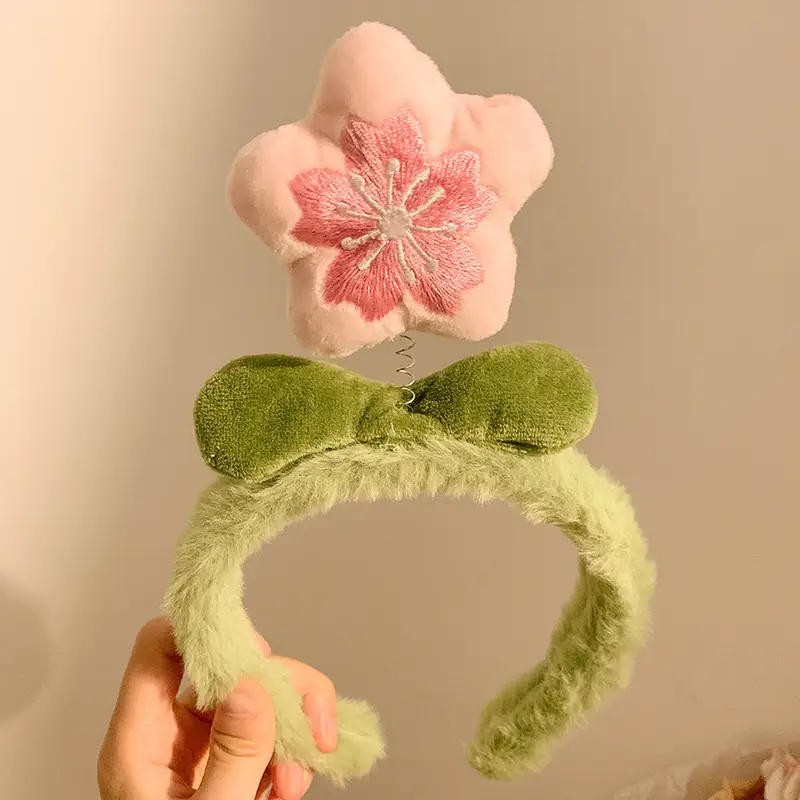 Plush Hair Pressure Band for Women Sweet Design - Image 92