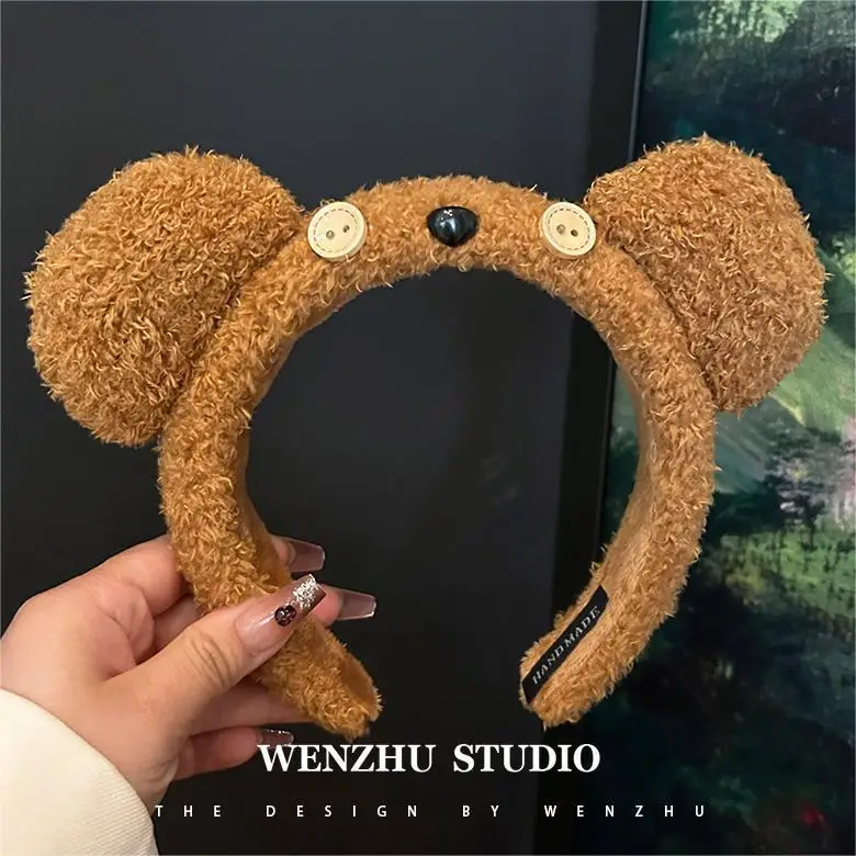 Plush Hair Pressure Band for Women Sweet Design - Image 94