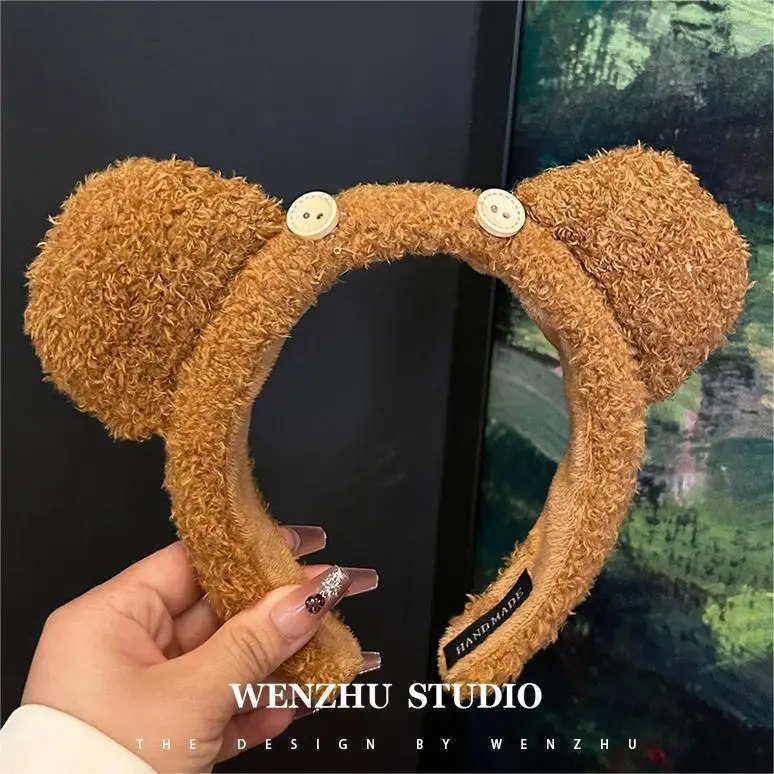Plush Hair Pressure Band for Women Sweet Design - Image 95
