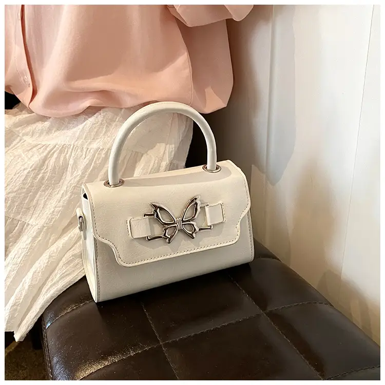 Silver Butterfly Bow Shoulder Crossbody Bag — feature 10