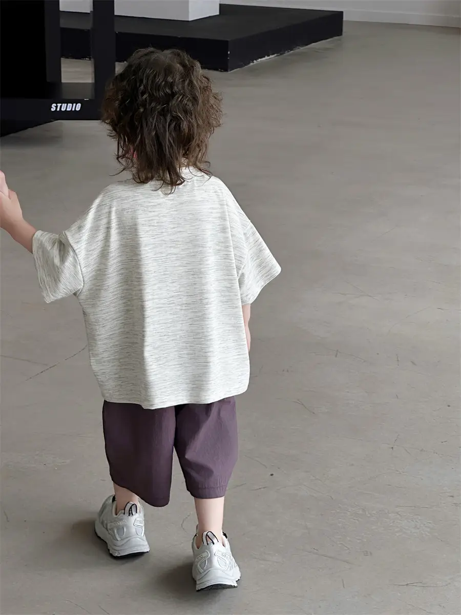 Boys Summer T-Shirt Loose Sleeve 2025 Kids — feature 17