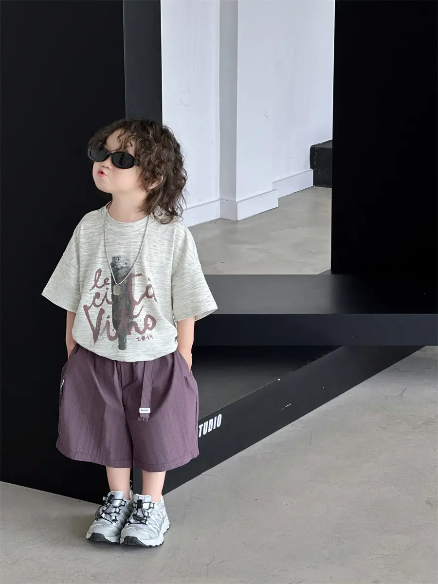 Boys Summer T-Shirt Loose Sleeve 2025 Kids — feature 7